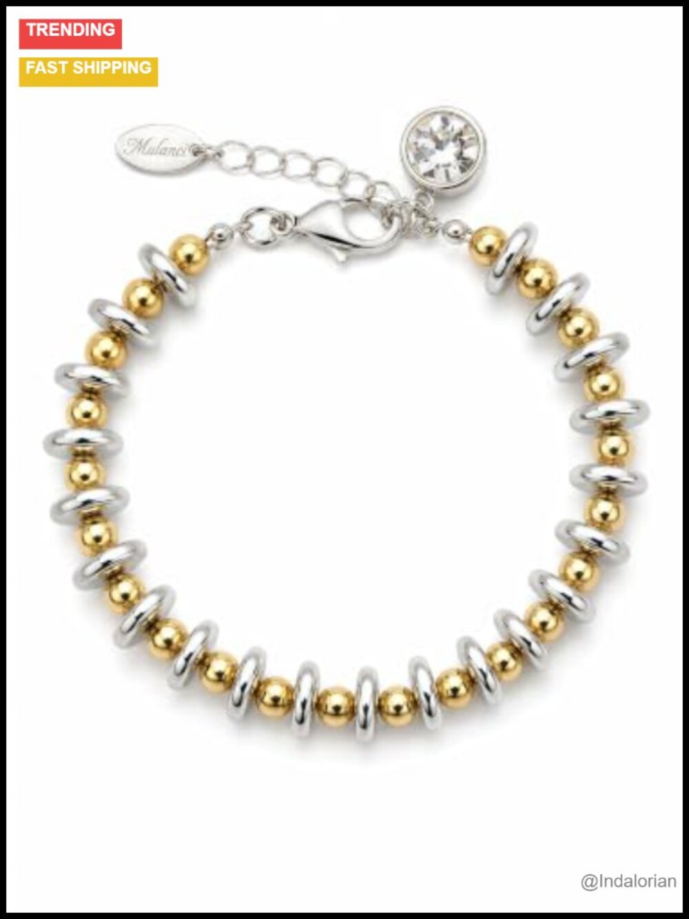 Twisted Cable Cuff Bracelet Mixed Metal Two Tone Wire Bangle Women's Jewelry